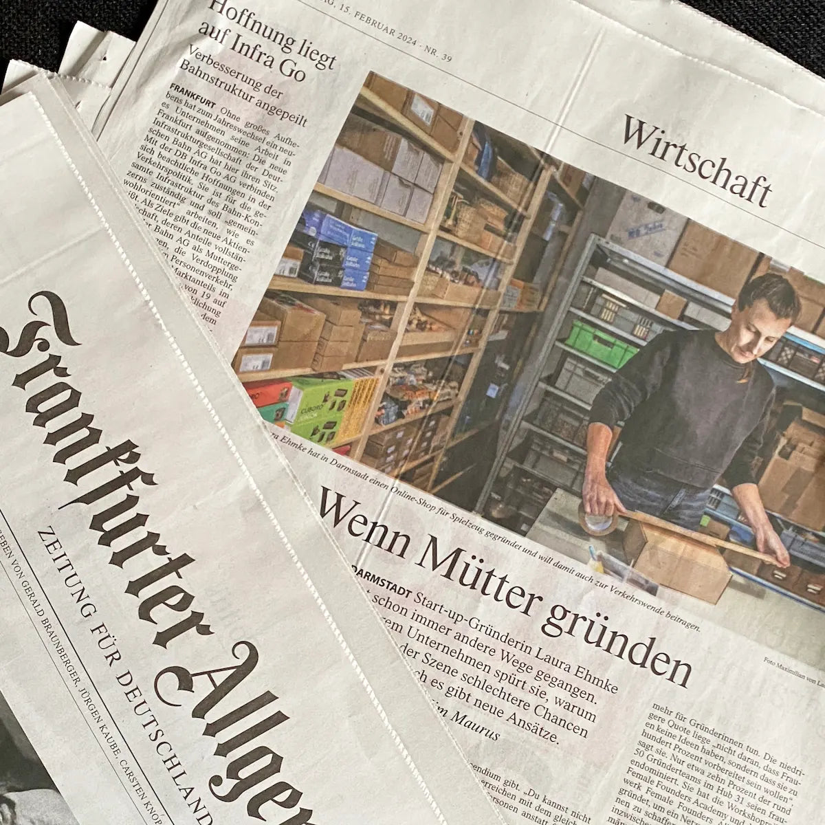 Schlagzeile: Wenn Mütter gründen