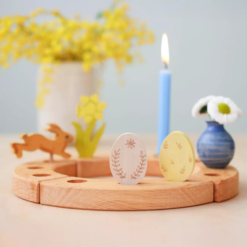 Steckfiguren Osterei Duo Ornament, Grimm's – Foto 4