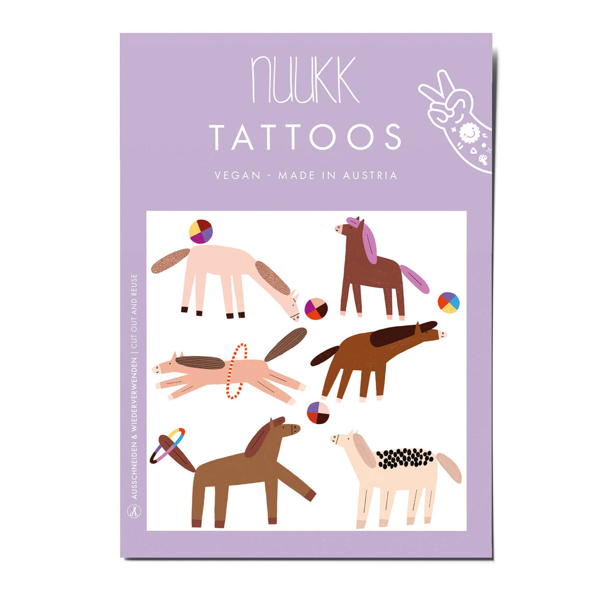 Kindertattoos “Pferde”