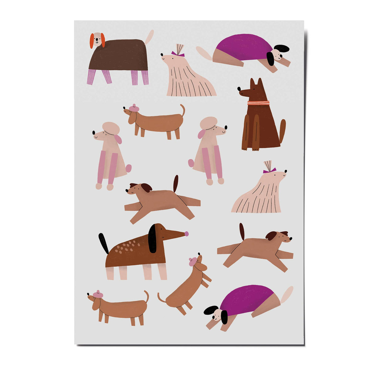 Kindertattoos “Hunde Crew”