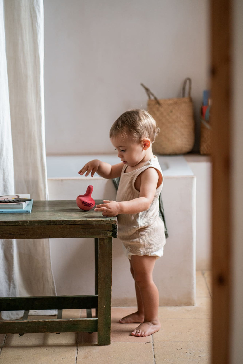 Babyspielzeug Grapat – Chill Pink Bird – Foto 2