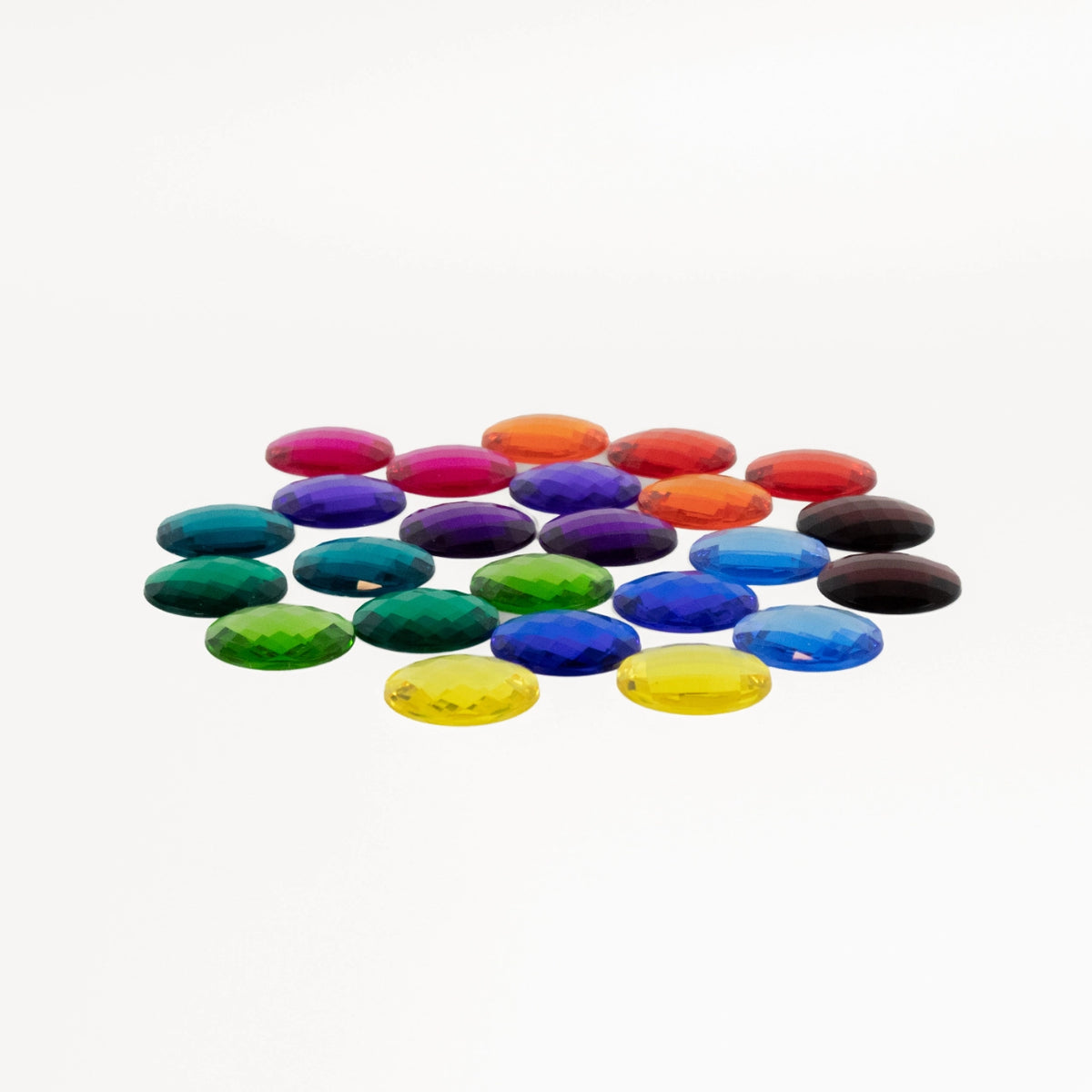 Bauspiel Funkelsteine Transparent 24 Stück