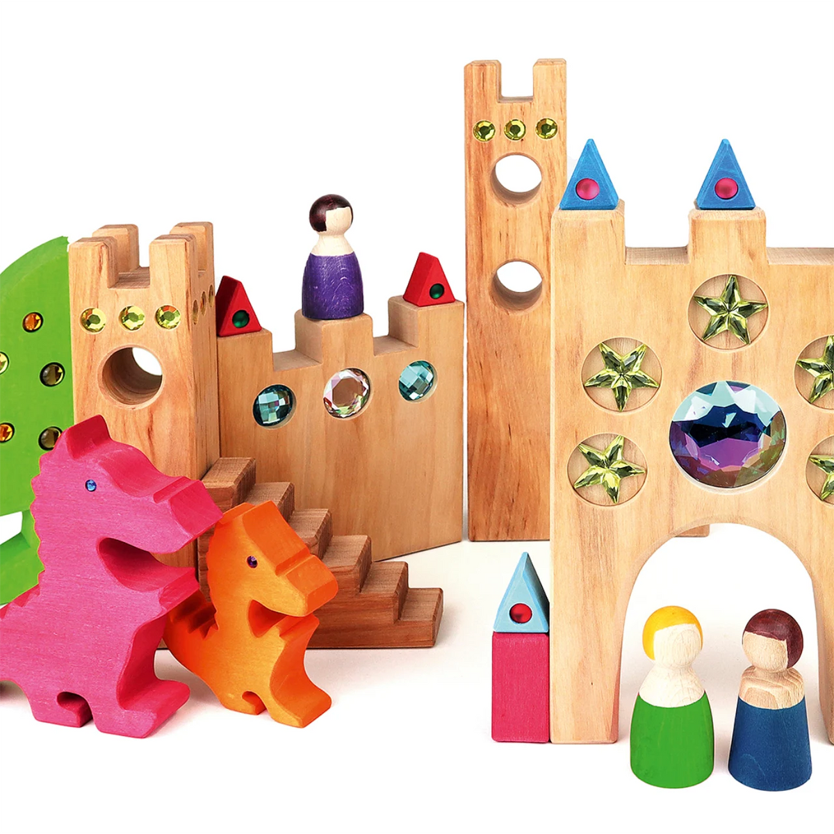Bauspiel Großes Märchenschloss , 16 Teile