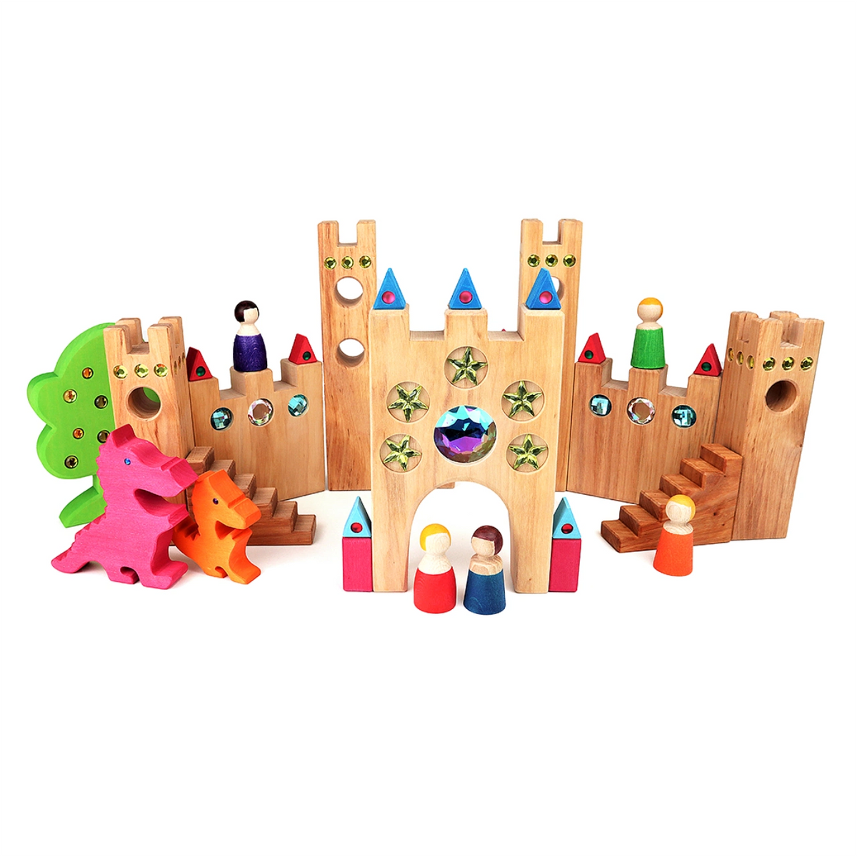 Bauspiel Großes Märchenschloss , 16 Teile