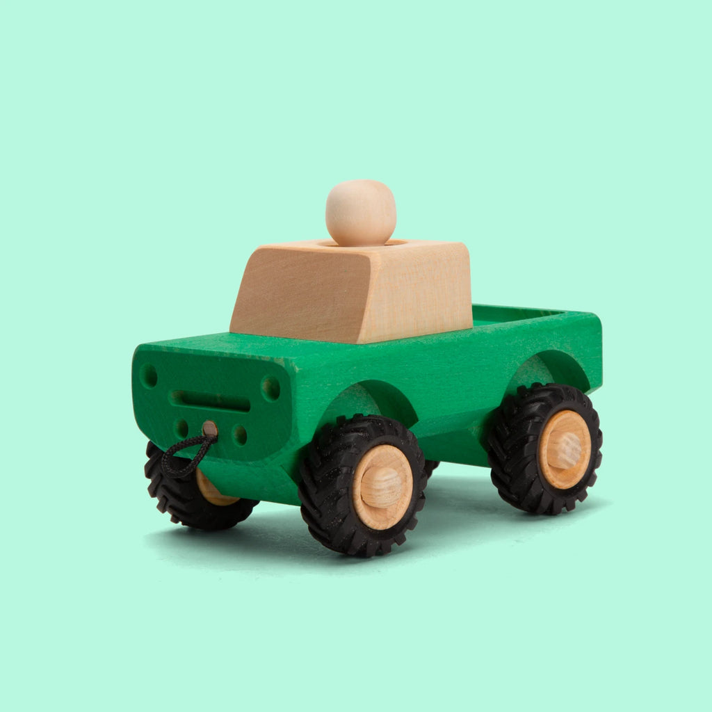 Holzspielzeug Pickup LEVIN holler poller