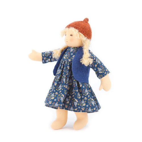 Anziehpuppe Winterkind Lotta, Nanchen Bio Puppen
