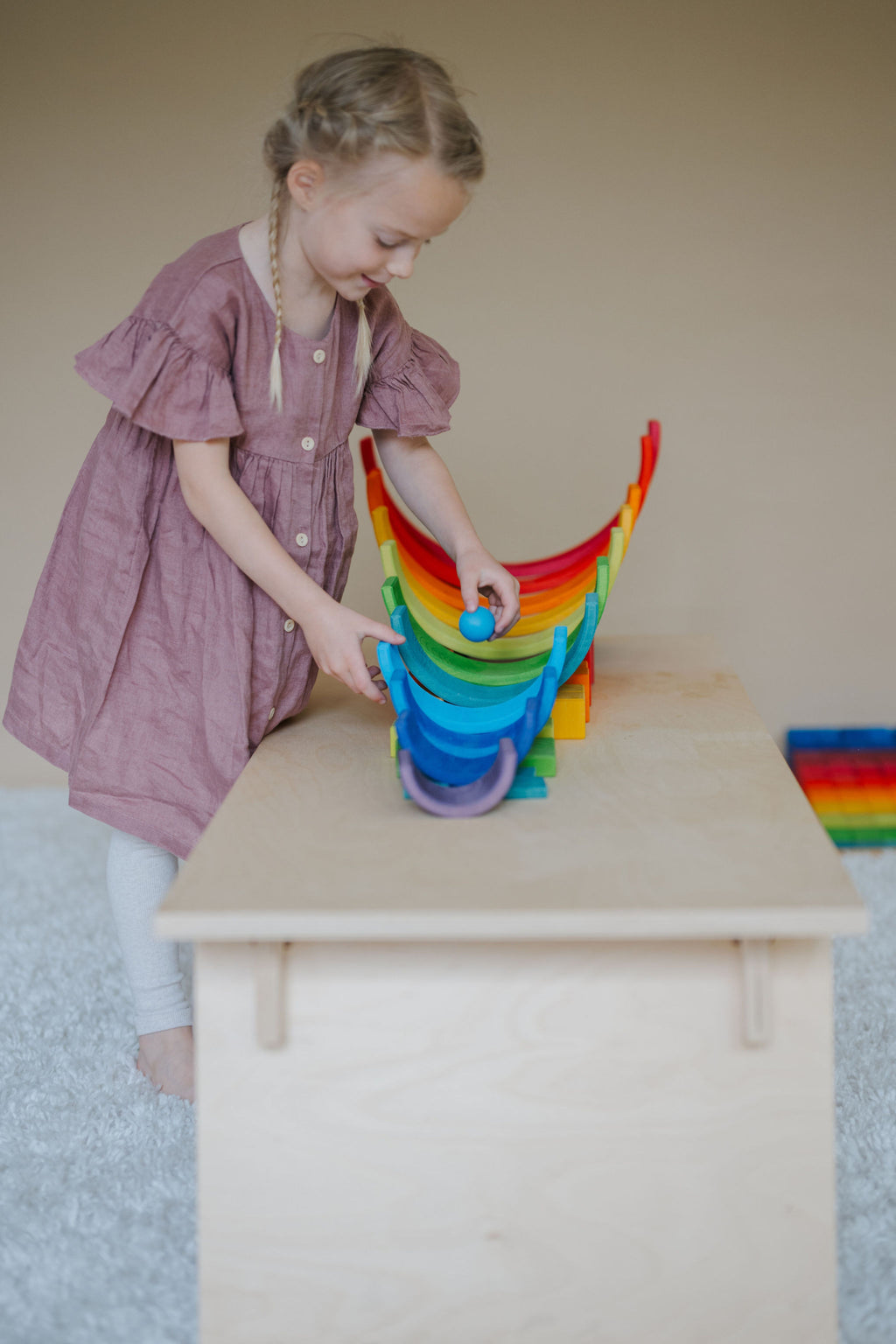 Holzkugeln Regenbogen, GRIMM'S – Foto 3