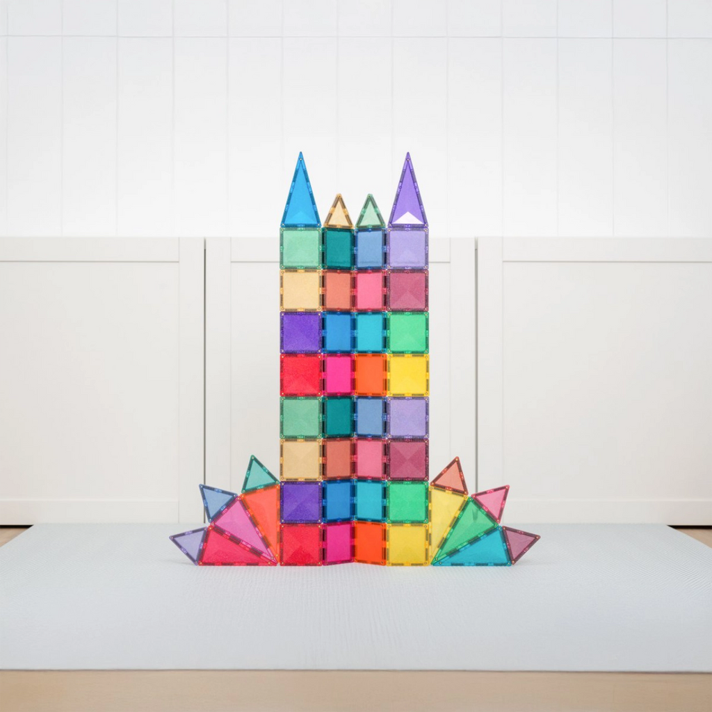 Connetix Magnetbausteine Glitter Castle Pack 48 Teile