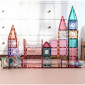 Connetix Magnetbausteine Kugelbahn Pastel Ball Run Pack 106 Teile
