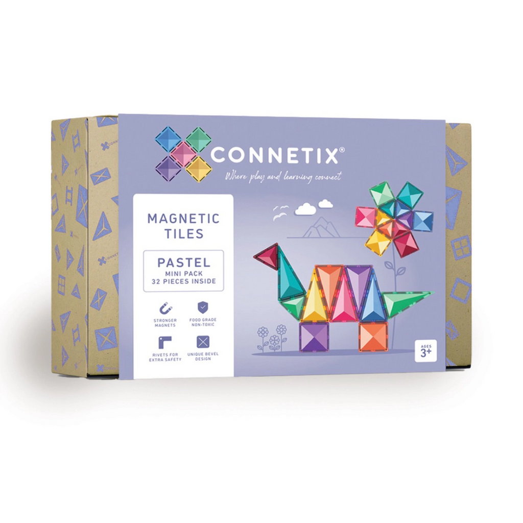 Connetix Magnetbausteine Pastel Mini Pack - 32 Teile