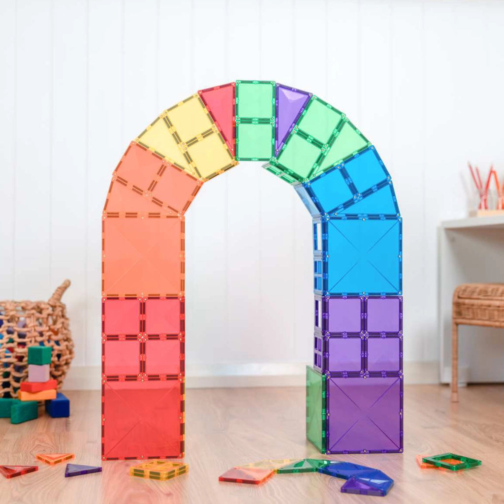Connetix Magnetbausteine Rainbow Starter Pack 60 Teile