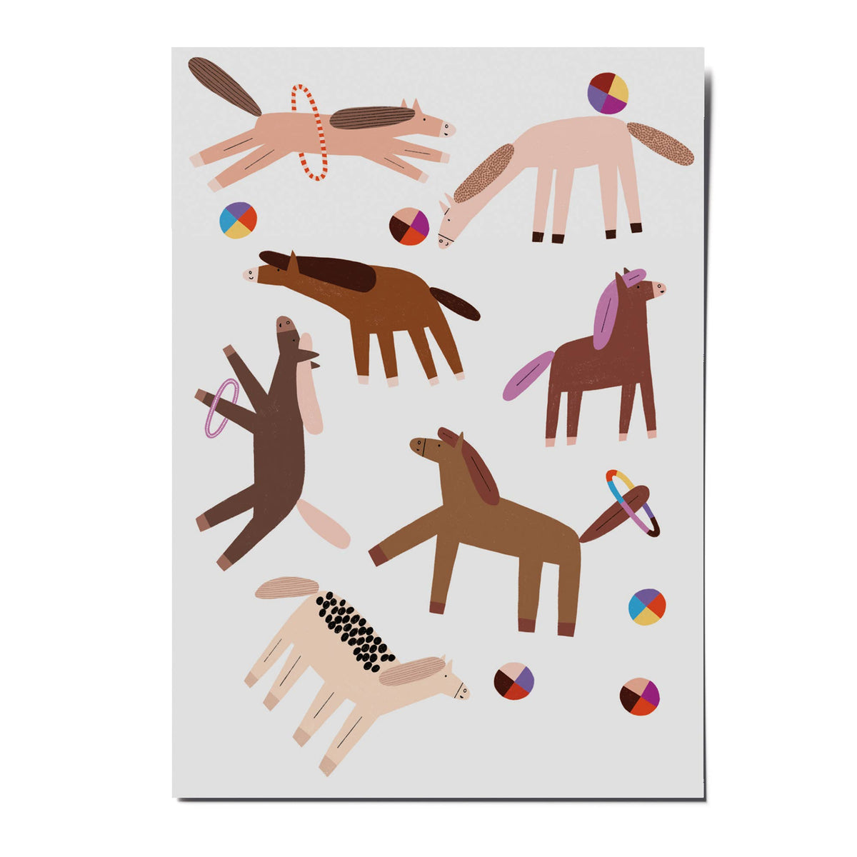 Kindertattoos “Pferde”