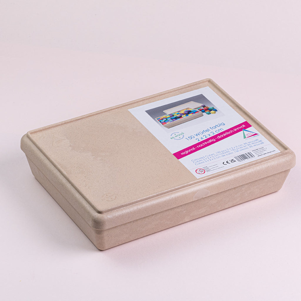 Aufbewahrungsbox des 150 teiliges Würfelset von Wissner