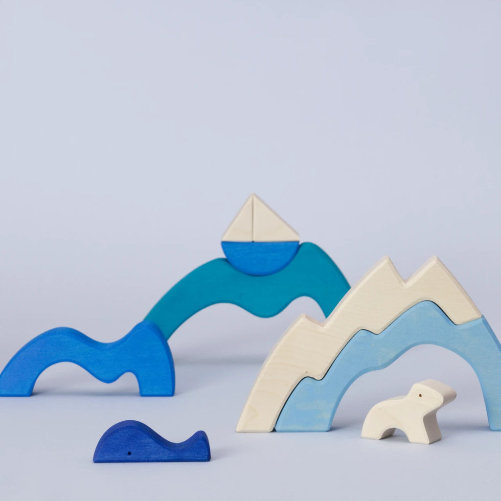 Baustein Puzzle Eisbär – Foto 3