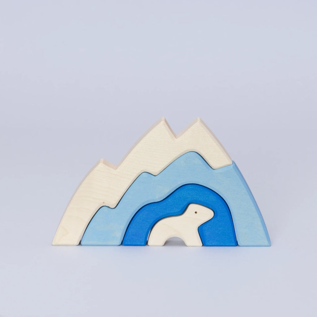 Baustein Puzzle Eisbär – Foto 4
