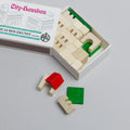 Holzminiatur City-Hausbau in der Streichholzschachtel