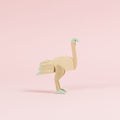 Emu Holzfigur aus Magnetischem Puzzle.