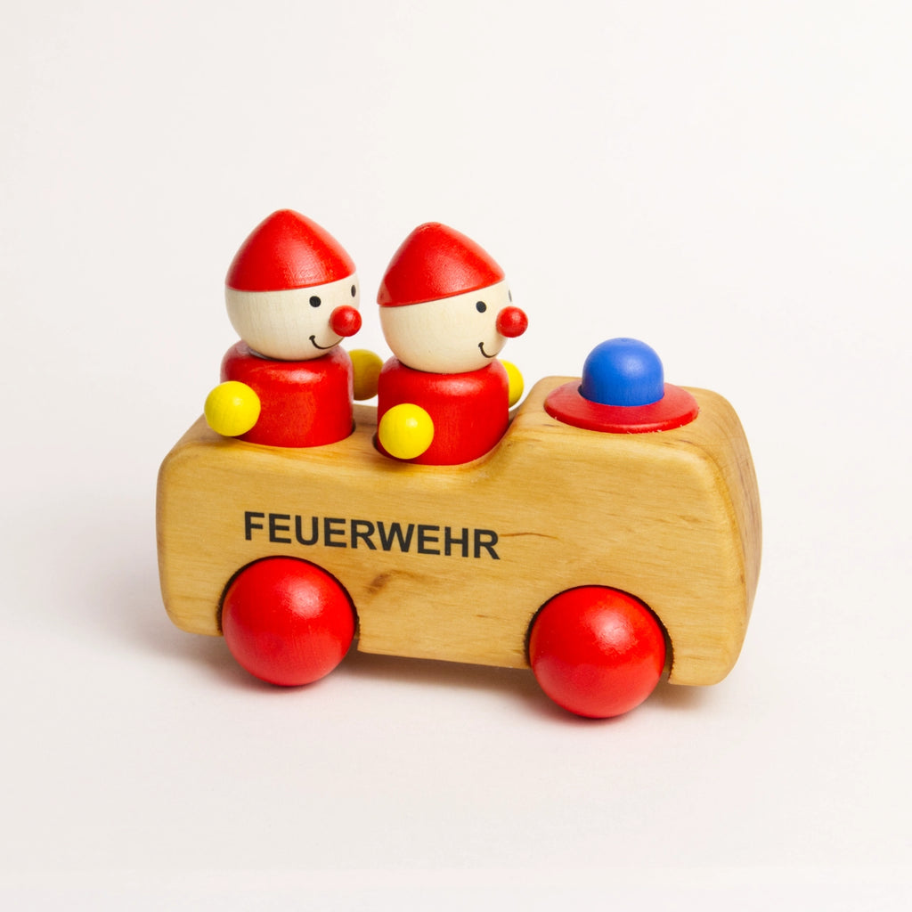 Feuerwehrwicht „Manne“, Feuerwehrauto mit Hupe, Pfingstweid