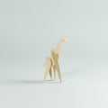 Giraffen Holzfigur aus Magnetischem Puzzle.