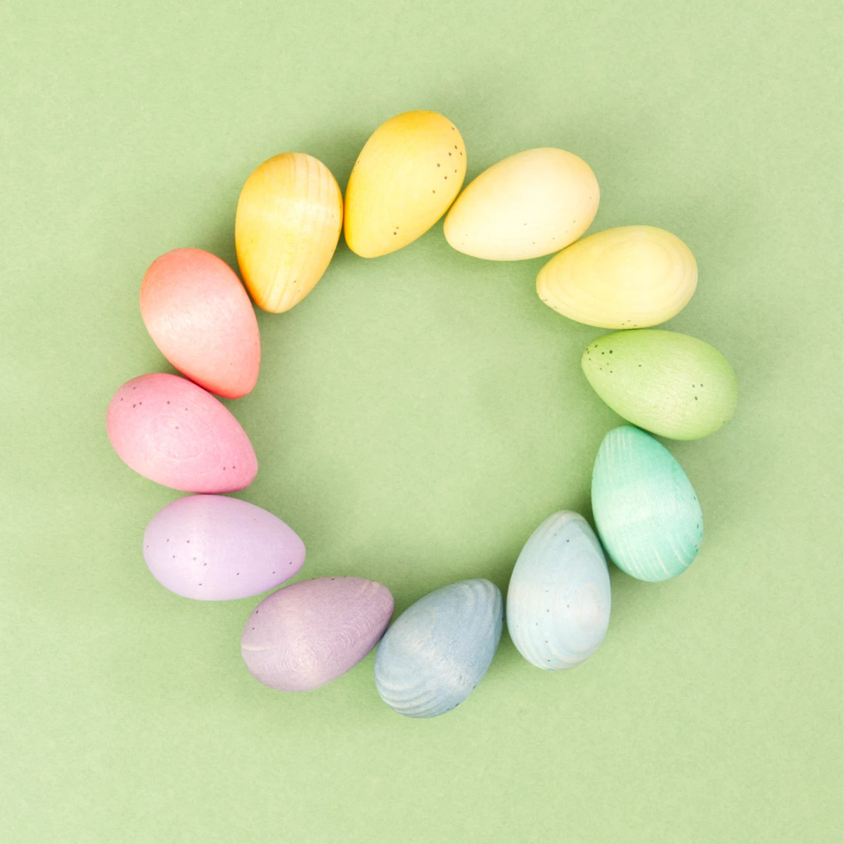 Grapat Happy Eggs, 12 Holzeier
