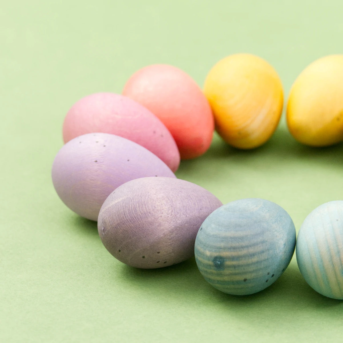 Grapat Happy Eggs, 12 Holzeier – Foto 7