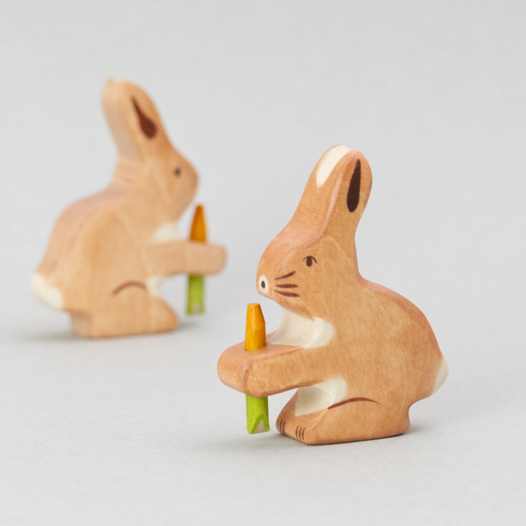 Hase mit Karotte von Holztiger – Foto 4