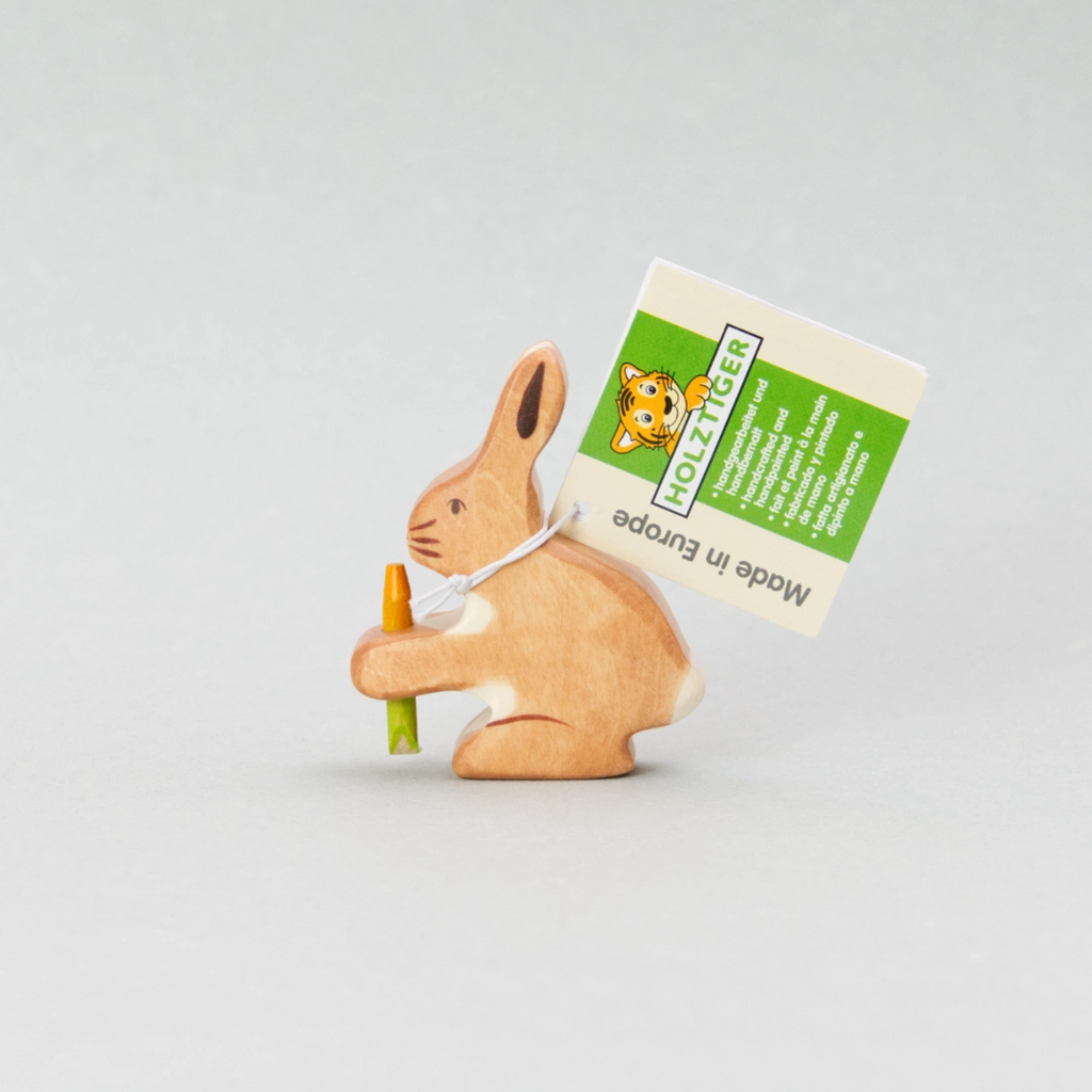 Hase mit Karotte von Holztiger – Foto 5