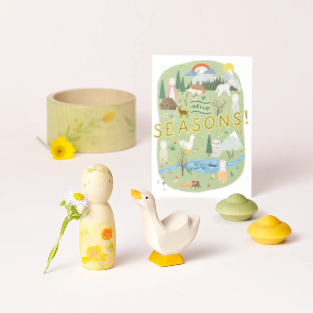 Hello Summer - Limitierte Jahreszeitenbox. Schachteln mit Markenaufdruck der: Seasons Collection von Ostheimer und Grapat