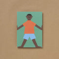 Postkarte Happy Kids II, Illustration Susann Stefanizen