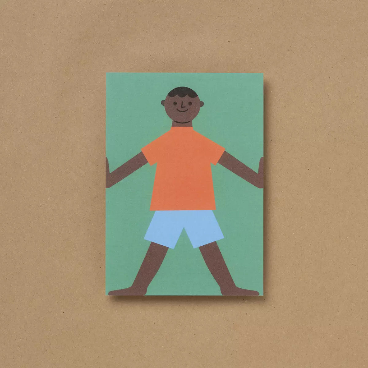 Postkarte Happy Kids II, Illustration Susann Stefanizen