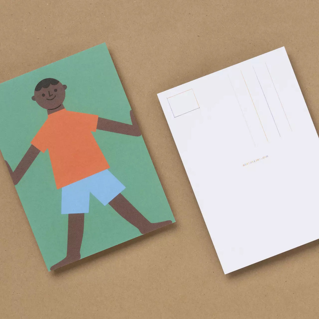 Postkarte Happy Kids II, Illustration Susann Stefanizen – Foto 3