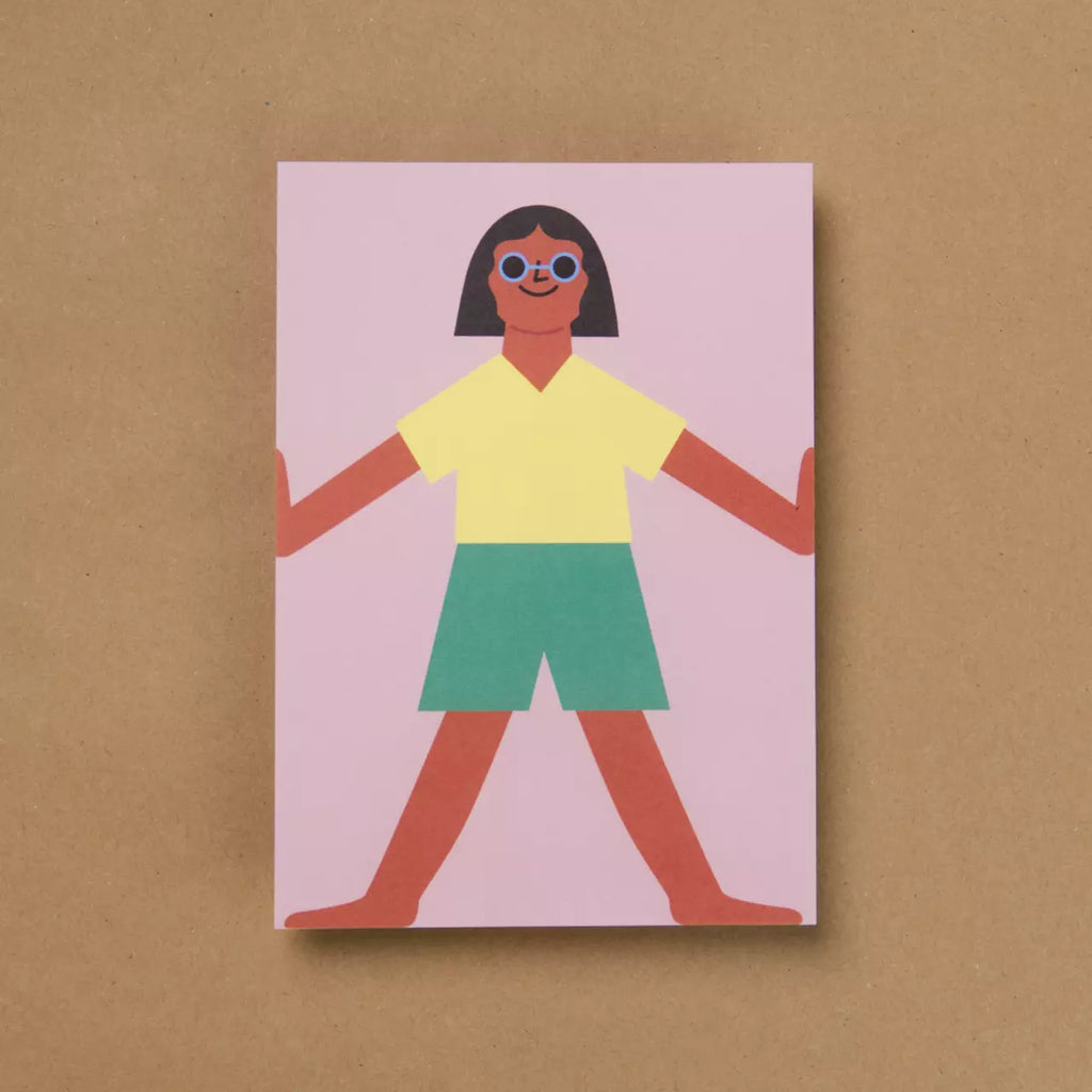 Postkarte Happy Kids III, Illustration Susann Stefanizen