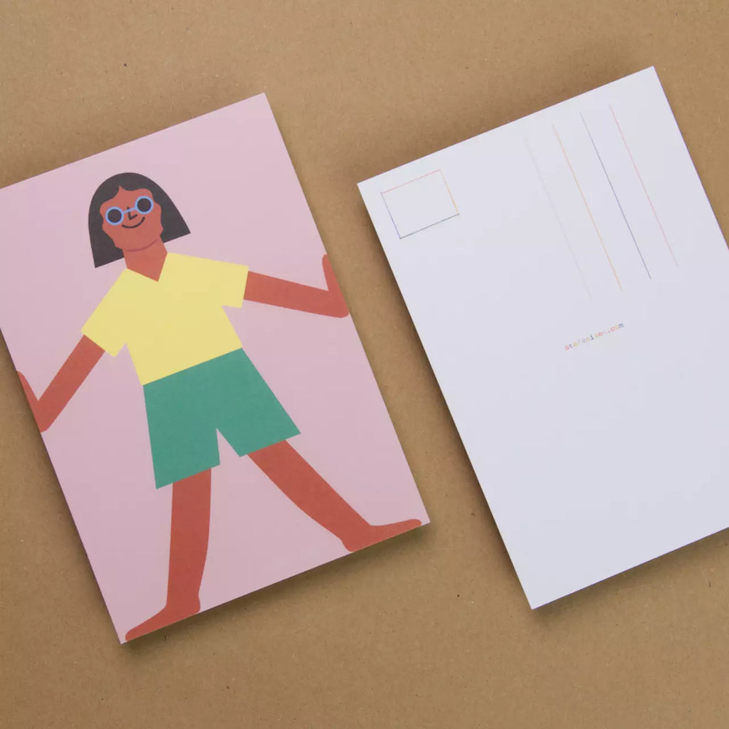 Postkarte Happy Kids III, Illustration Susann Stefanizen – Foto 3