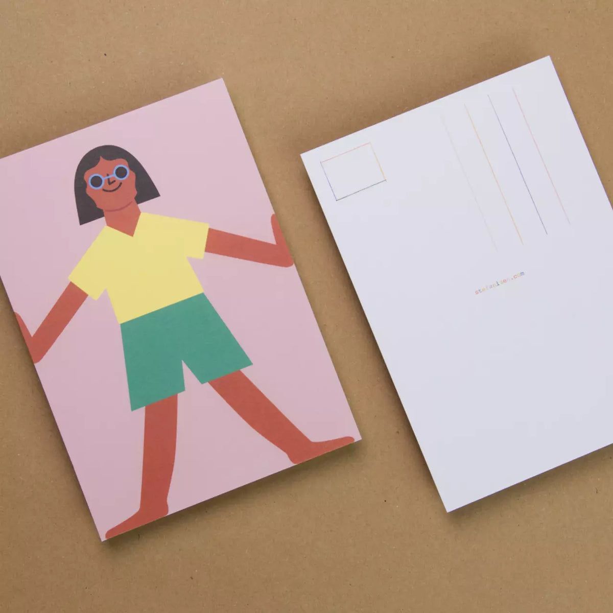 Postkarte Happy Kids III, Illustration Susann Stefanizen – Foto 3