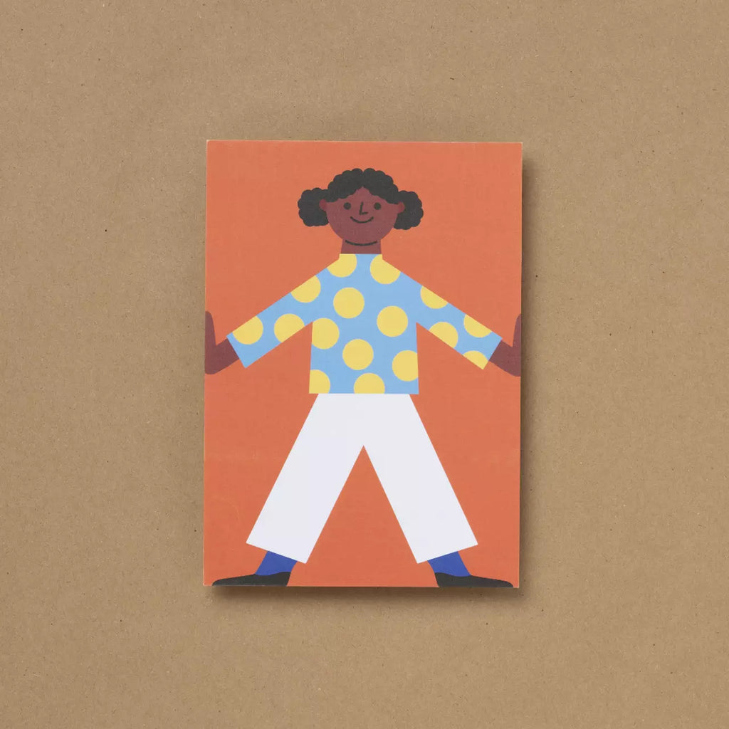 Postkarte Happy Kids IV, Illustration Susann Stefanizen