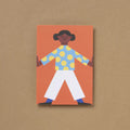 Postkarte Happy Kids IV, Illustration Susann Stefanizen