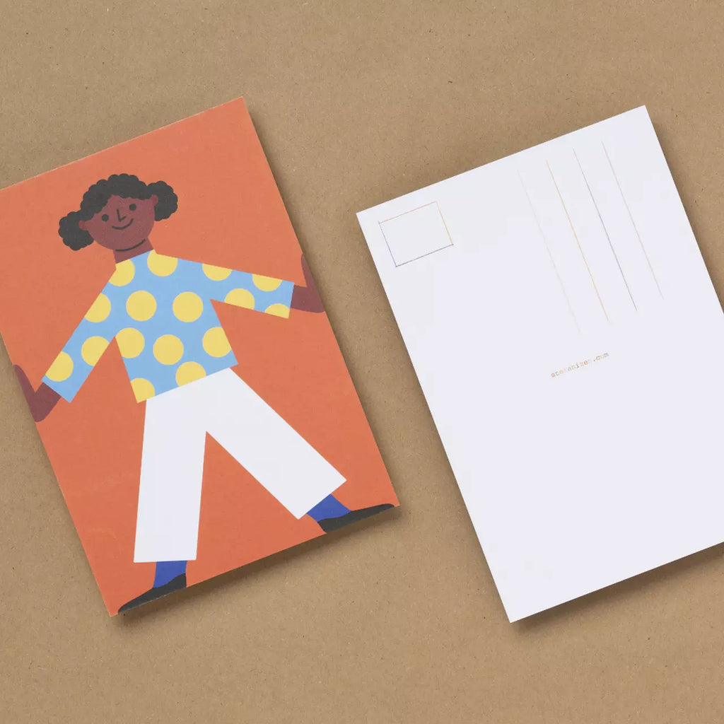 Postkarte Happy Kids IV, Illustration Susann Stefanizen – Foto 3