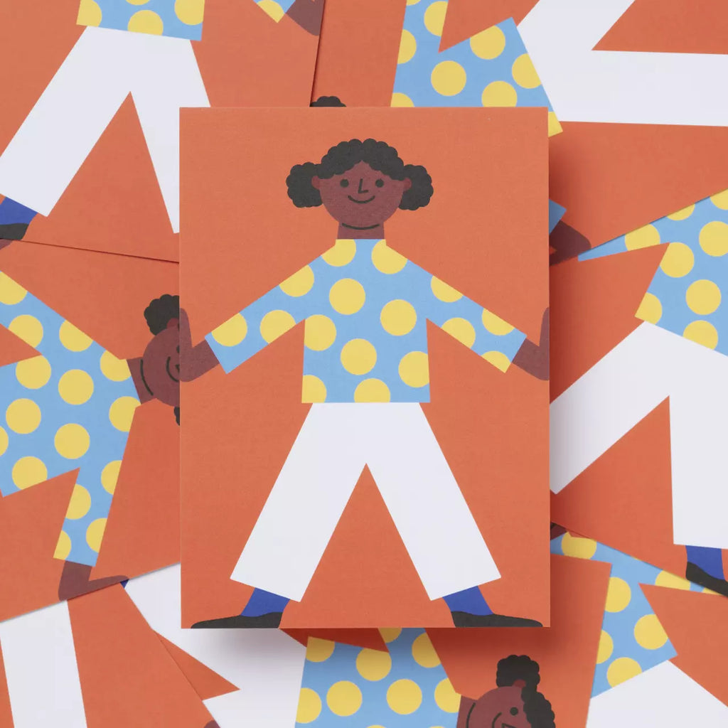 Postkarte Happy Kids IV, Illustration Susann Stefanizen – Foto 2