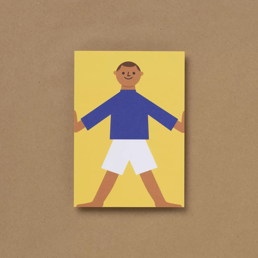 Postkarte Happy Kids IX, Illustration Susann Stefanizen