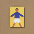 Postkarte Happy Kids IX, Illustration Susann Stefanizen