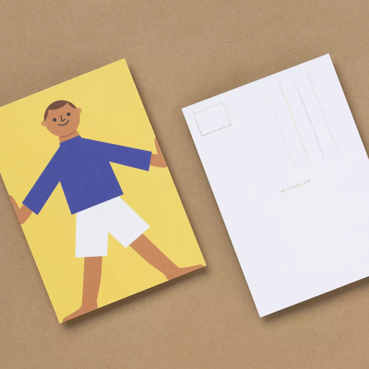 Postkarte Happy Kids IX, Illustration Susann Stefanizen – Foto 3