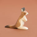 Ostheimer Känguru klein, Holzfigur