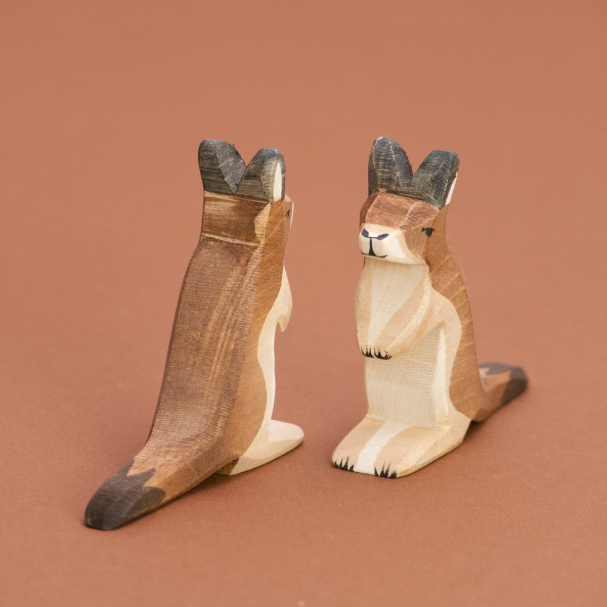 Ostheimer Känguru klein, Holzfigur – Foto 2
