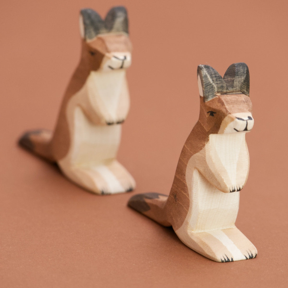 Ostheimer Känguru klein, Holzfigur – Foto 5