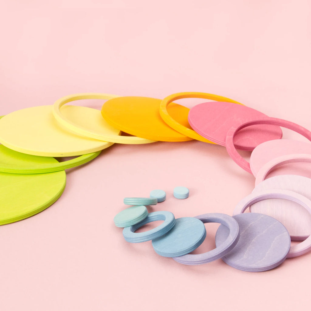 Konzentrische Kreise und Ringe Pastell, Grimm's – Foto 2