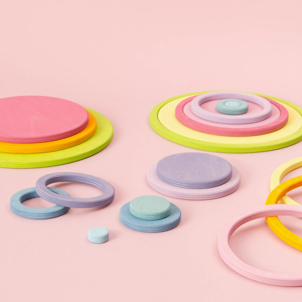 Konzentrische Kreise und Ringe Pastell, Grimm's – Foto 6