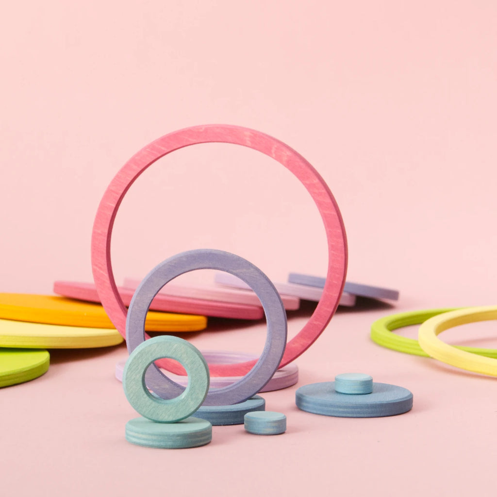 Konzentrische Kreise und Ringe Pastell, Grimm's – Foto 4