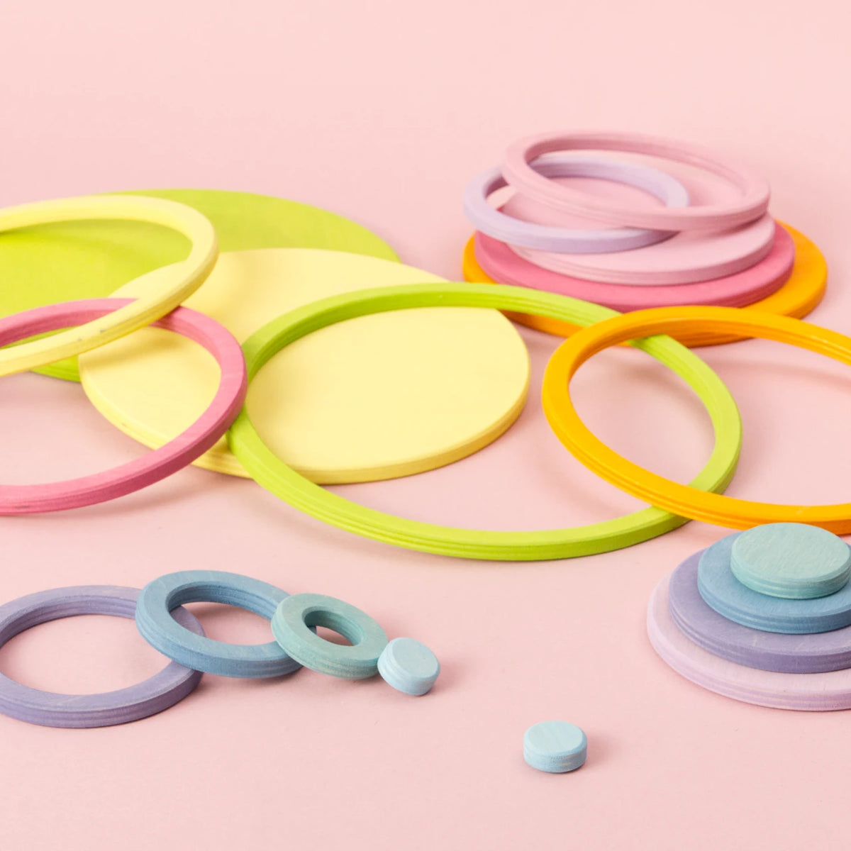Konzentrische Kreise und Ringe Pastell, Grimm's – Foto 5