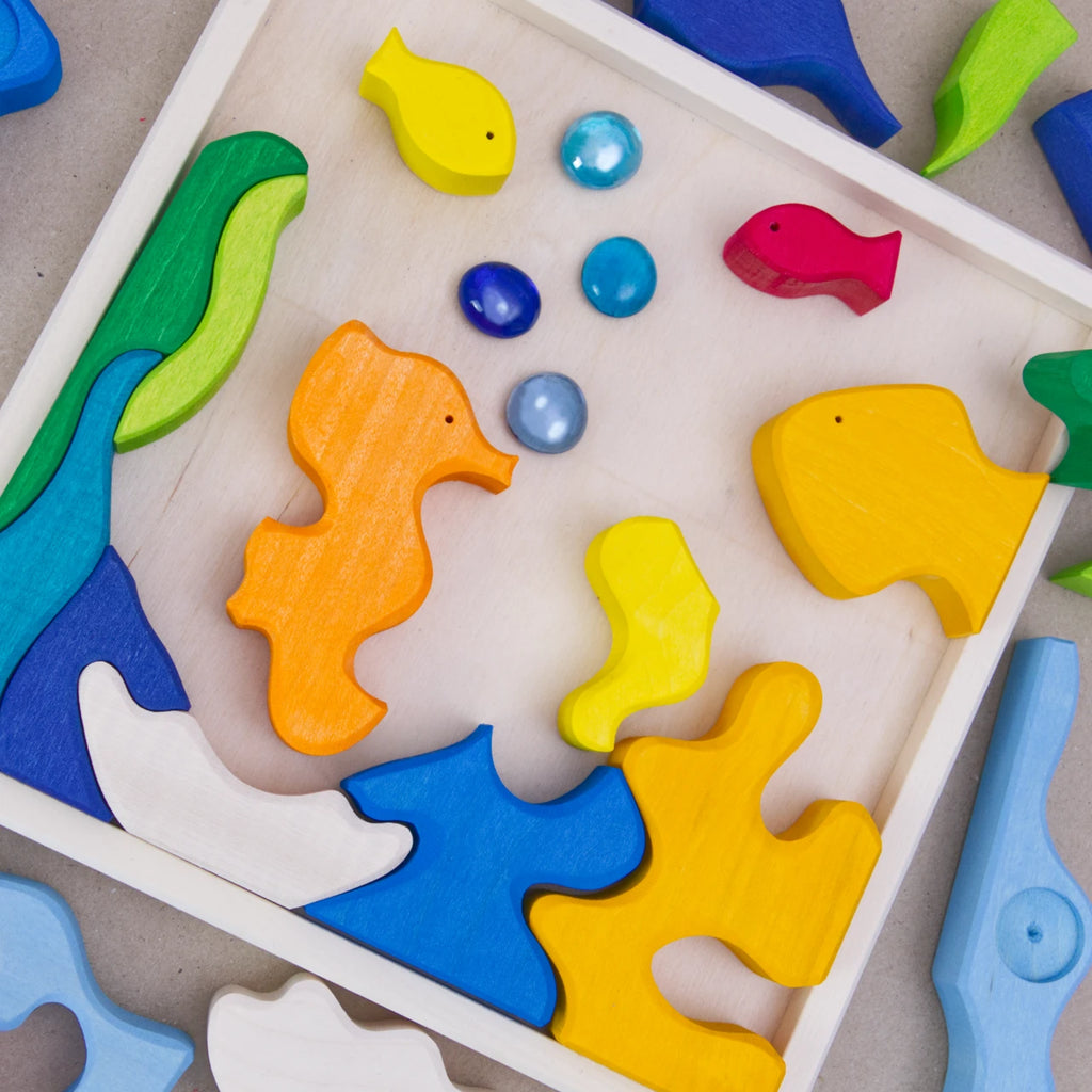 Holzpuzzle Meer, goki evolution – Foto 2