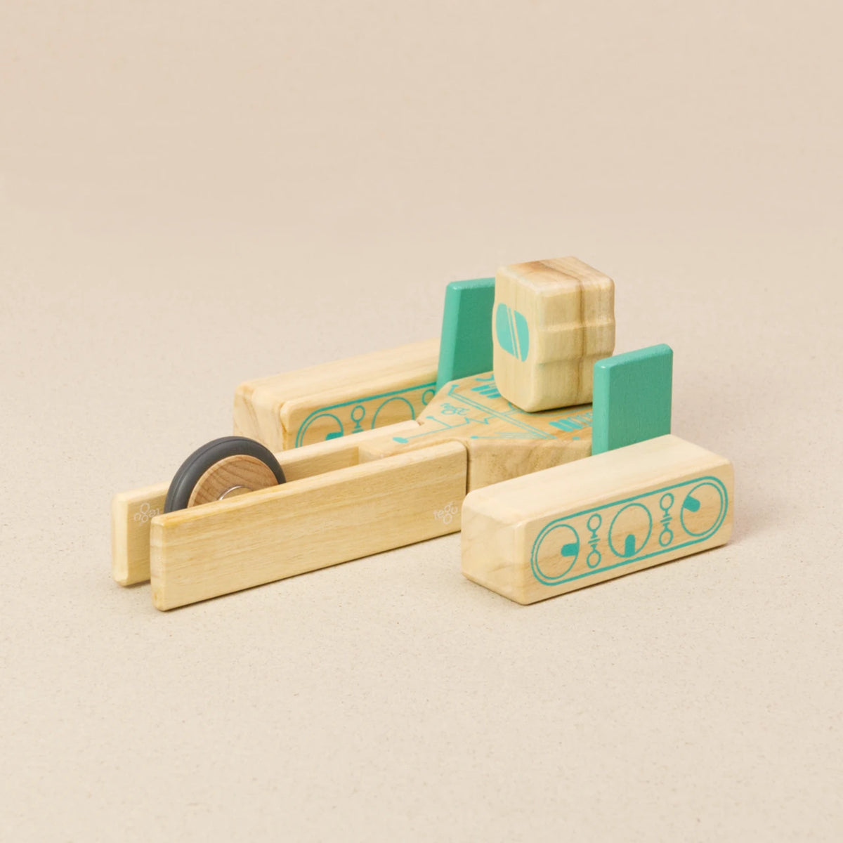 Tegu Magbot, Future Collection Roboter, 9-teilig